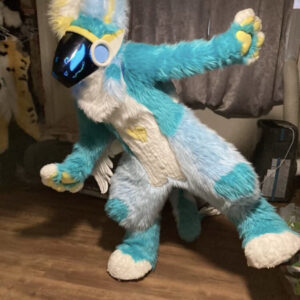 Premade Full Protogen Suit (comes with character rights)